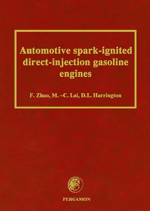 Coperta cărții "Automotive Spark-Ignited Direct-Injection Gasoline Engines" de autor necunoscut