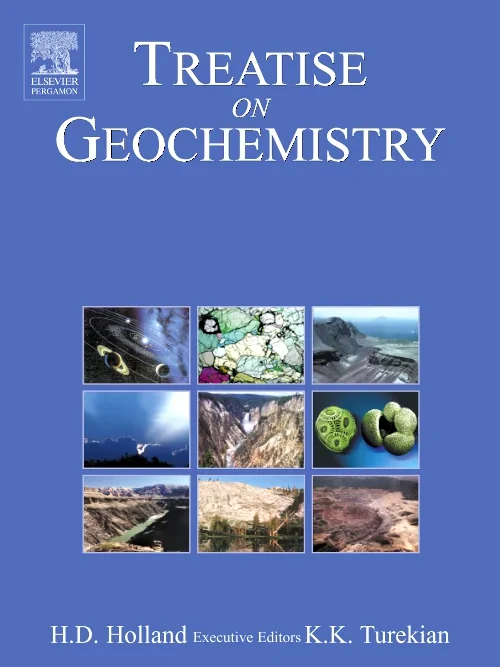 Coperta cărții "Treatise on Geochemistry" de autor necunoscut