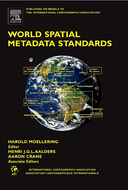 Coperta cărții "World Spatial Metadata Standards" de autor necunoscut