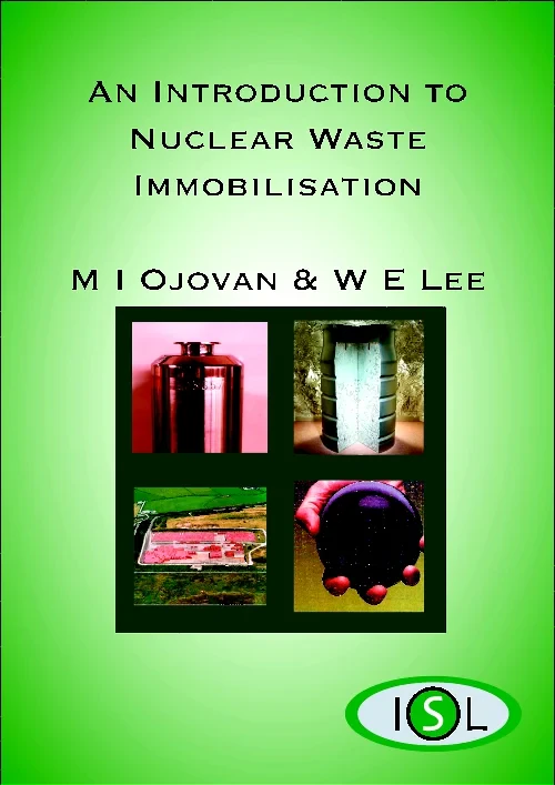 Coperta cărții "An Introduction to Nuclear Waste Immobilisation" de autor necunoscut