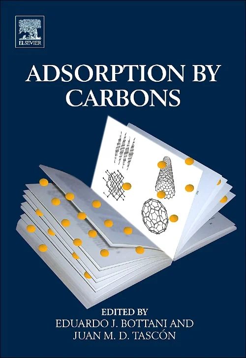 Coperta cărții "Adsorption by Carbons" de autor necunoscut