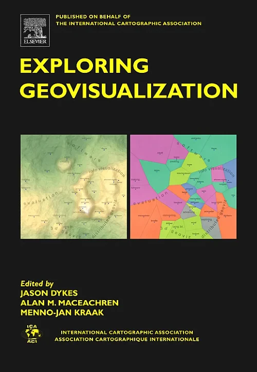 Coperta cărții "Exploring Geovisualization" de autor necunoscut