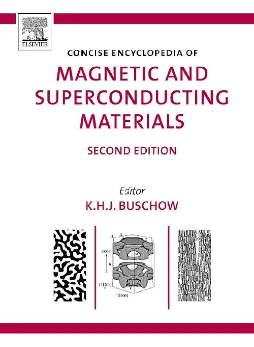 Coperta cărții "Concise Encyclopedia of Magnetic and Superconducting Materials" de autor necunoscut