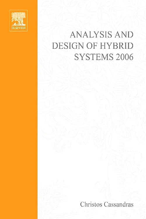 Coperta cărții "Analysis and Design of Hybrid Systems 2006" de autor necunoscut