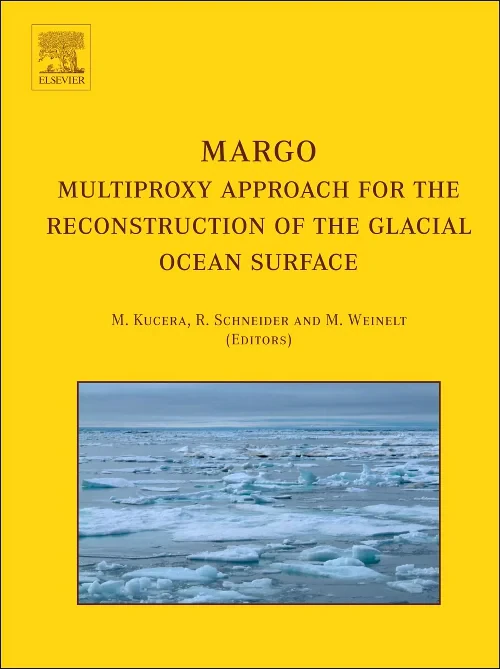 Coperta cărții "MARGO - Multiproxy Approach for the Reconstruction of the Glacial Ocean surface" de autor necunoscut