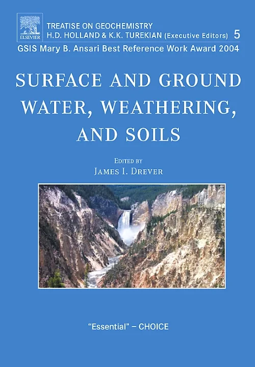 Coperta cărții "Surface and Ground Water, Weathering, and Soils" de autor necunoscut