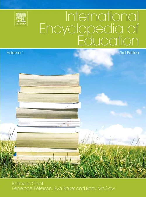 Coperta cărții "International Encyclopedia of Education" de autor necunoscut