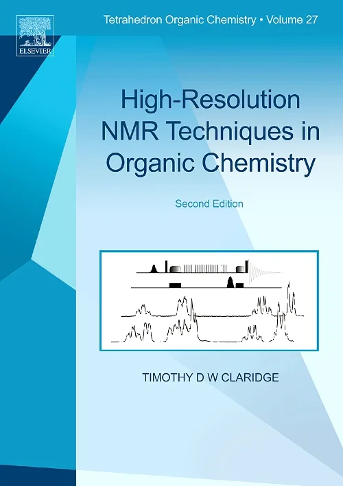 Coperta cărții "High-Resolution NMR Techniques in Organic Chemistry" de autor necunoscut