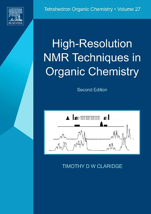 Coperta cărții "High-Resolution NMR Techniques in Organic Chemistry" de autor necunoscut