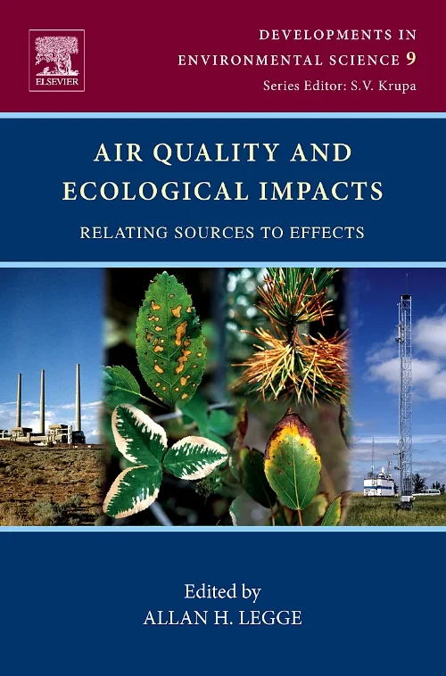 Coperta cărții "Air Quality and Ecological Impacts" de autor necunoscut