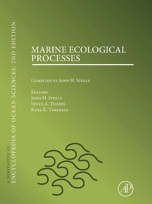 Coperta cărții "Marine Ecological Processes" de autor necunoscut
