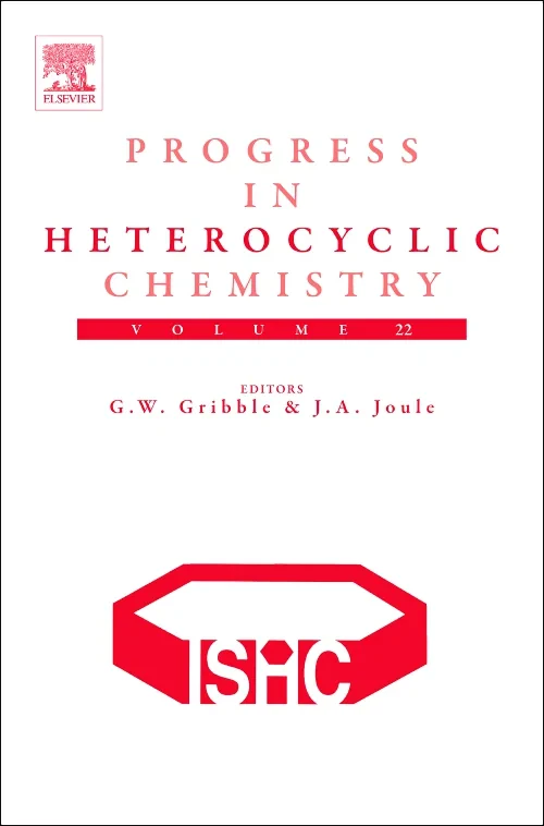 Coperta cărții "Progress in Heterocyclic Chemistry" de autor necunoscut