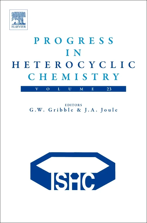 Coperta cărții "Progress in Heterocyclic Chemistry" de autor necunoscut