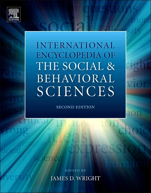 Coperta cărții "International Encyclopedia of the Social &amp; Behavioral Sciences" de autor necunoscut