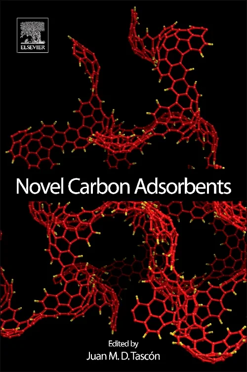 Coperta cărții "Novel Carbon Adsorbents" de autor necunoscut