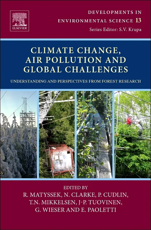 Coperta cărții "Climate Change, Air Pollution and Global Challenges" de autor necunoscut