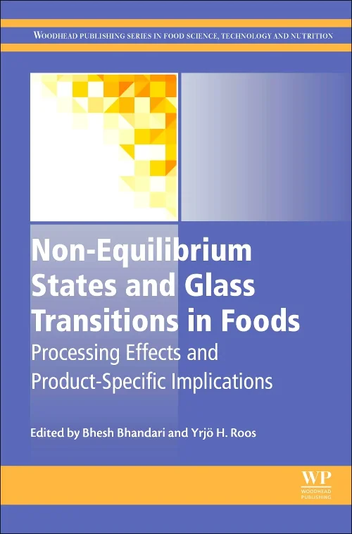 Coperta cărții "Non-Equilibrium States and Glass Transitions in Foods" de autor necunoscut