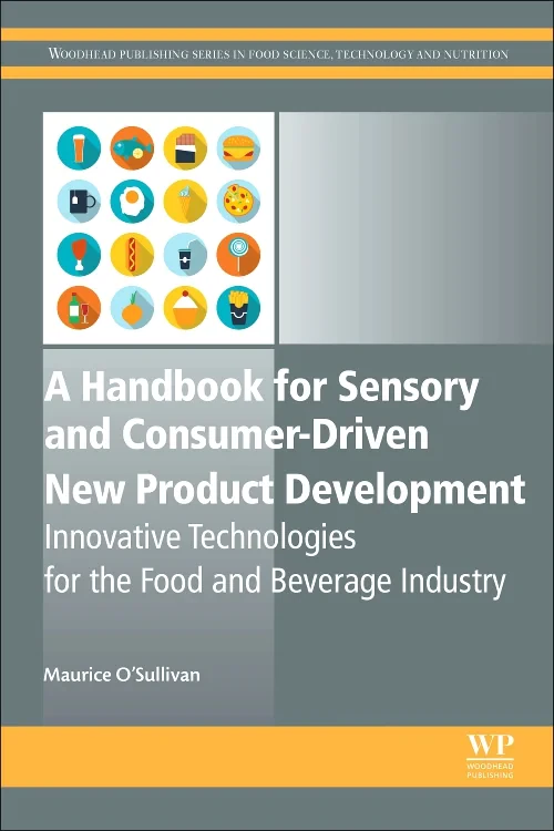 Coperta cărții "A Handbook for Sensory and Consumer-Driven New Product Development" de autor necunoscut
