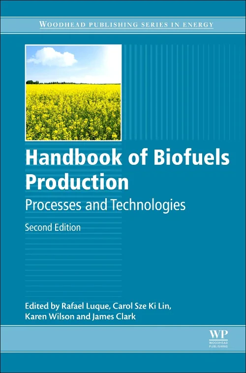 Coperta cărții "Handbook of Biofuels Production" de autor necunoscut
