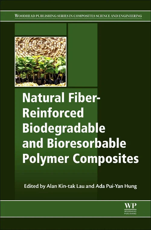 Coperta cărții "Natural Fiber-Reinforced Biodegradable and Bioresorbable Polymer Composites" de autor necunoscut