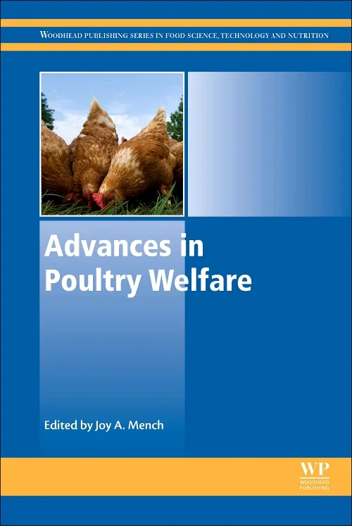 Coperta cărții "Advances in Poultry Welfare" de autor necunoscut