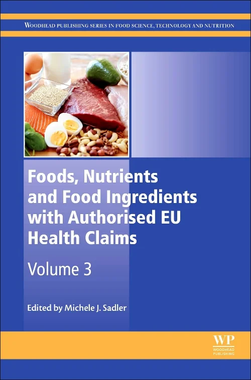 Coperta cărții "Foods, Nutrients and Food Ingredients with Authorised EU Health Claims" de autor necunoscut