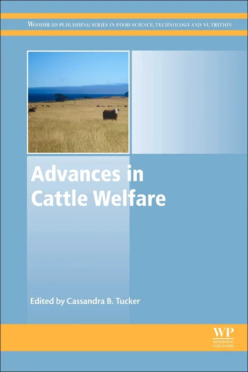 Coperta cărții "Advances in Cattle Welfare" de autor necunoscut