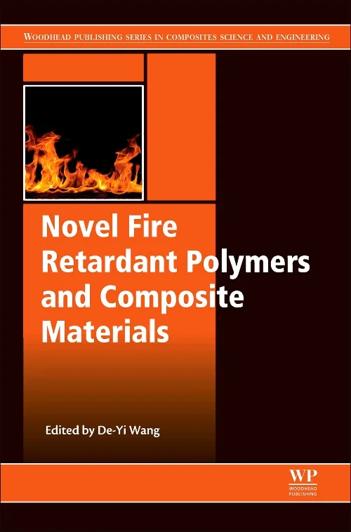 Coperta cărții "Novel Fire Retardant Polymers and Composite Materials" de autor necunoscut