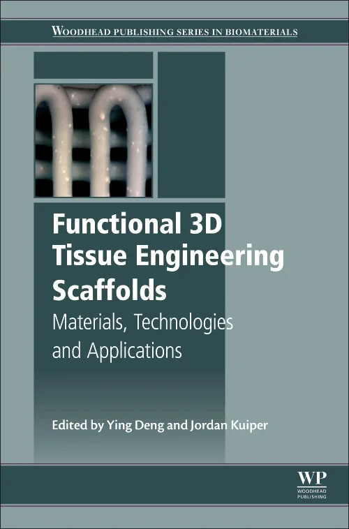 Coperta cărții "Functional 3D Tissue Engineering Scaffolds" de autor necunoscut