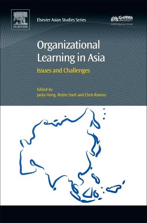 Coperta cărții "Organizational Learning in Asia" de autor necunoscut