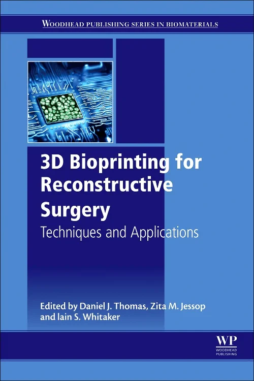 Coperta cărții "3D Bioprinting for Reconstructive Surgery" de autor necunoscut
