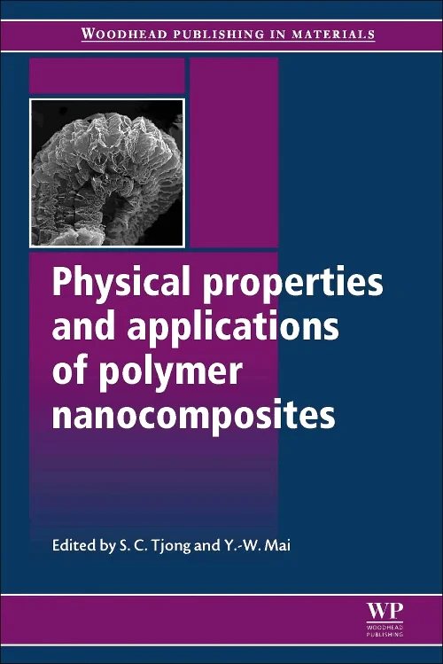 Coperta cărții "Physical Properties and Applications of Polymer Nanocomposites" de autor necunoscut