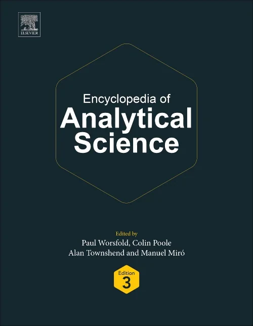 Coperta cărții "Encyclopedia of Analytical Science" de autor necunoscut