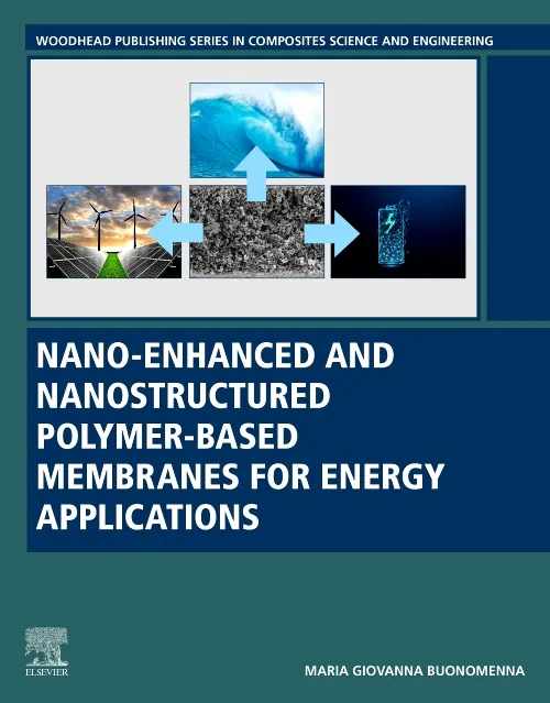 Coperta cărții "Nano-Enhanced and Nanostructured Polymer-Based Membranes for Energy Applications" de autor necunoscut