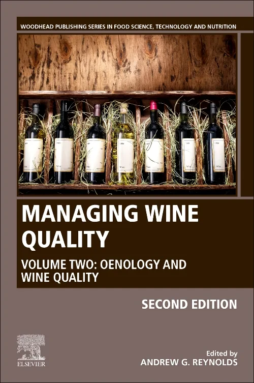 Coperta cărții "Managing Wine Quality" de autor necunoscut