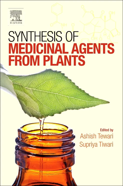 Coperta cărții "Synthesis of Medicinal Agents from Plants" de autor necunoscut