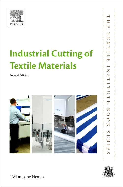 Coperta cărții "Industrial Cutting of Textile Materials" de autor necunoscut