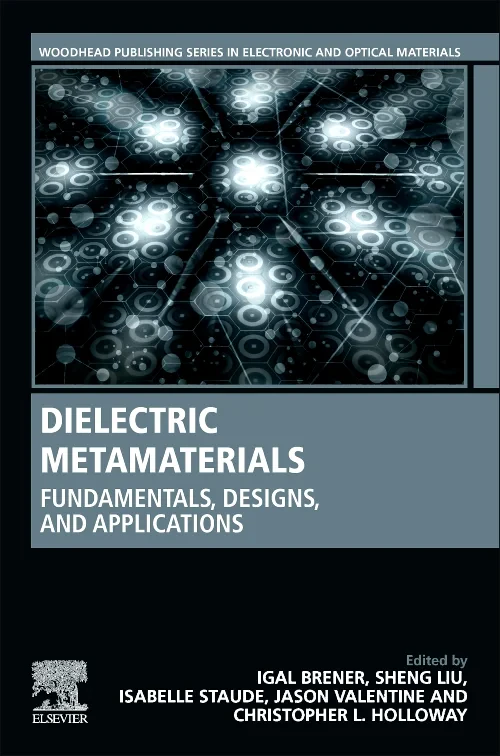Coperta cărții "Dielectric Metamaterials" de autor necunoscut