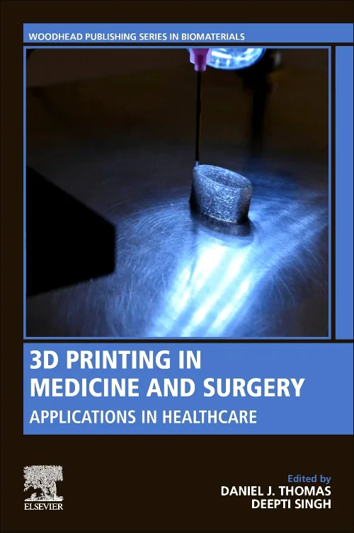Coperta cărții "3D Printing in Medicine and Surgery" de autor necunoscut