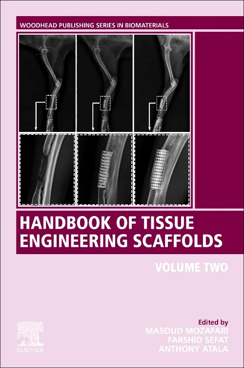 Coperta cărții "Handbook of Tissue Engineering Scaffolds: Volume Two" de autor necunoscut