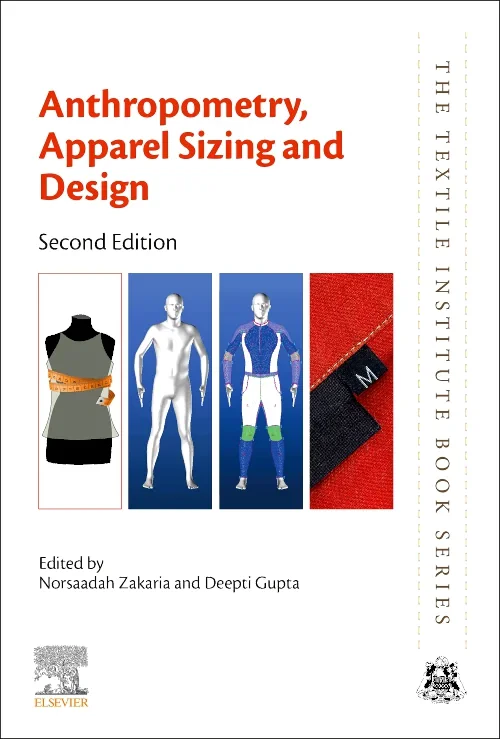 Coperta cărții "Anthropometry, Apparel Sizing and Design" de autor necunoscut