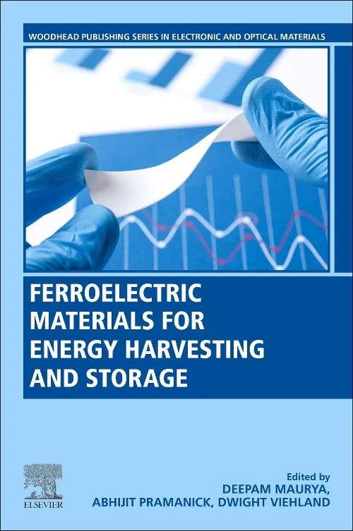 Coperta cărții "Ferroelectric Materials for Energy Harvesting and Storage" de autor necunoscut
