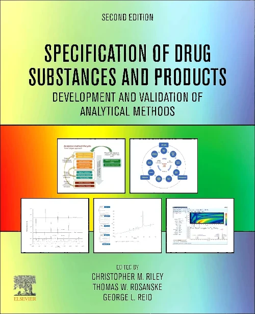 Coperta cărții "Specification of Drug Substances and Products" de autor necunoscut