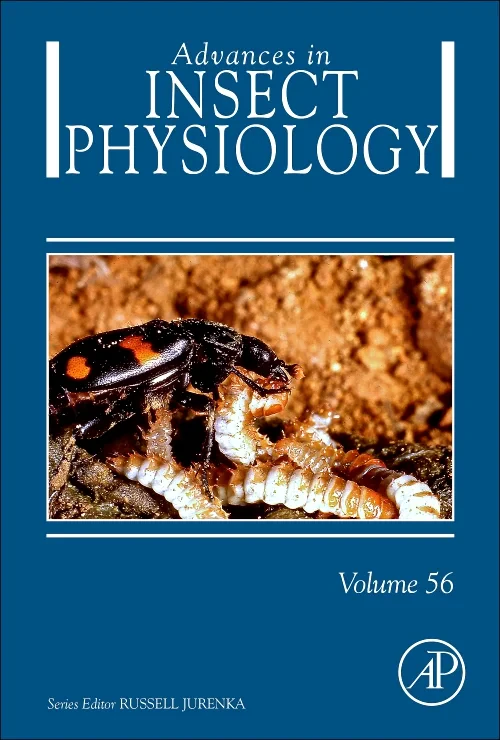 Coperta cărții "Advances in Insect Physiology" de autor necunoscut