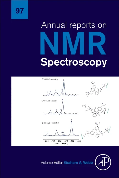Coperta cărții "Annual Reports on NMR Spectroscopy" de autor necunoscut