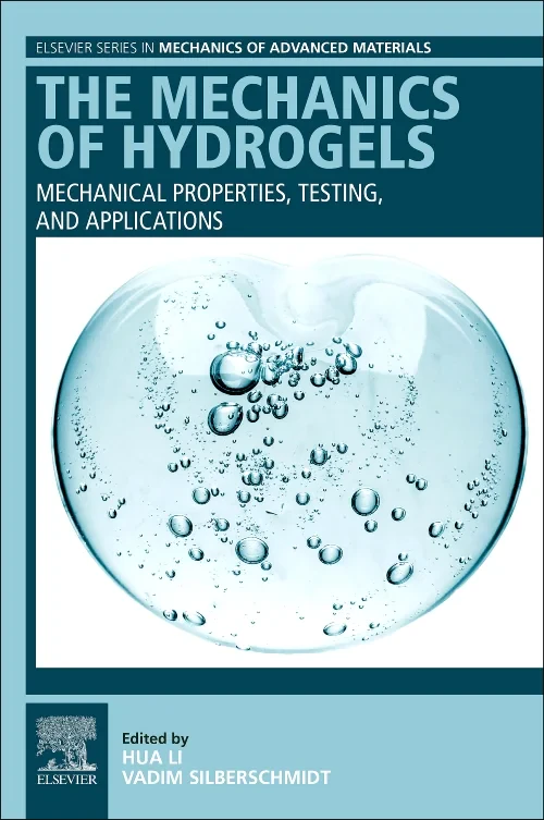 Coperta cărții "The Mechanics of Hydrogels" de autor necunoscut