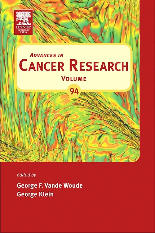 Coperta cărții "Advances in Cancer Research" de autor necunoscut
