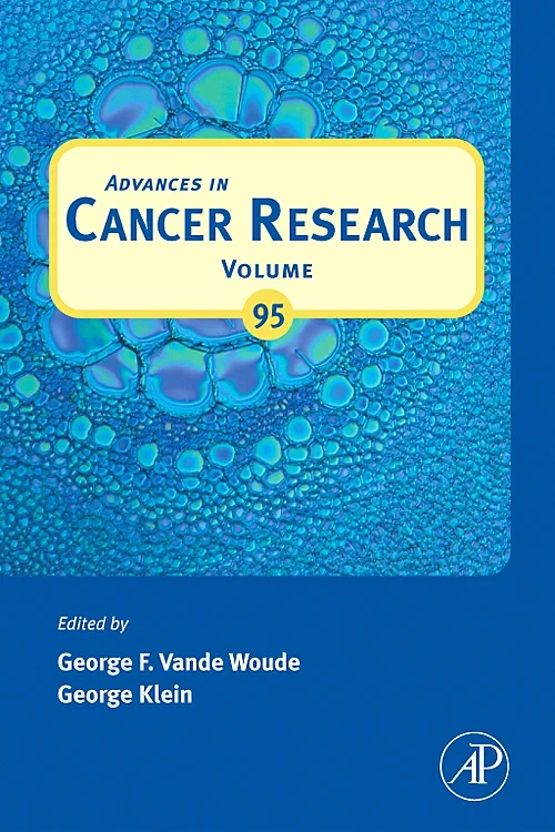 Coperta cărții "Advances in Cancer Research" de autor necunoscut