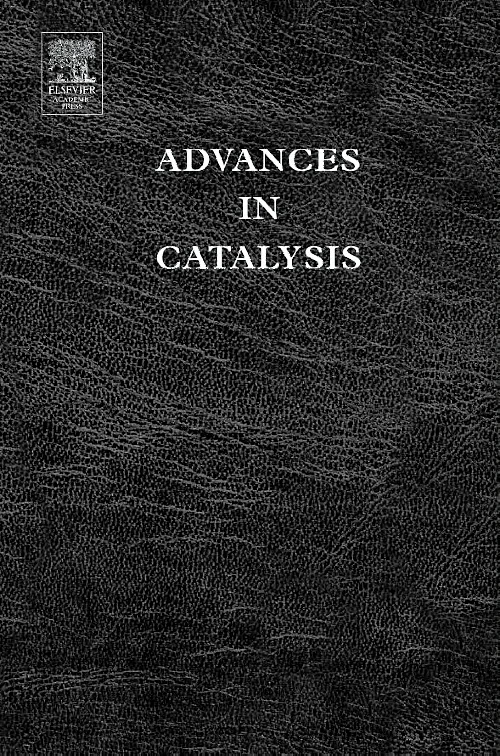 Coperta cărții "Advances in Catalysis" de autor necunoscut