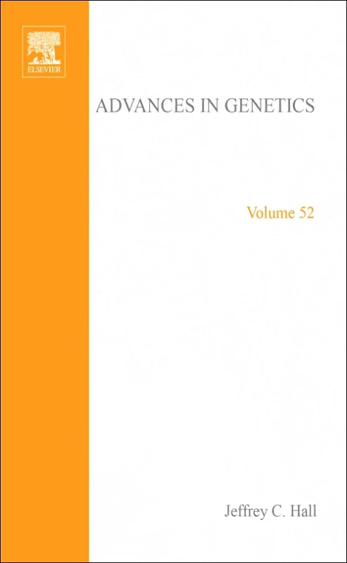 Coperta cărții "Advances in Genetics" de autor necunoscut